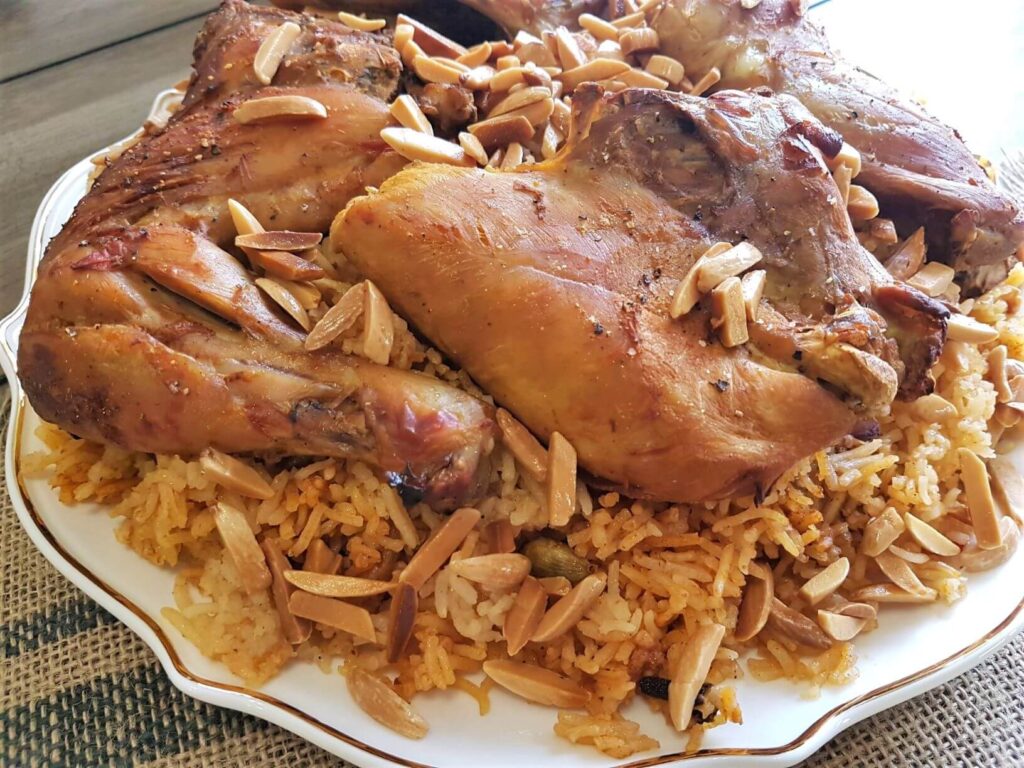 kabsa chicken with rice
