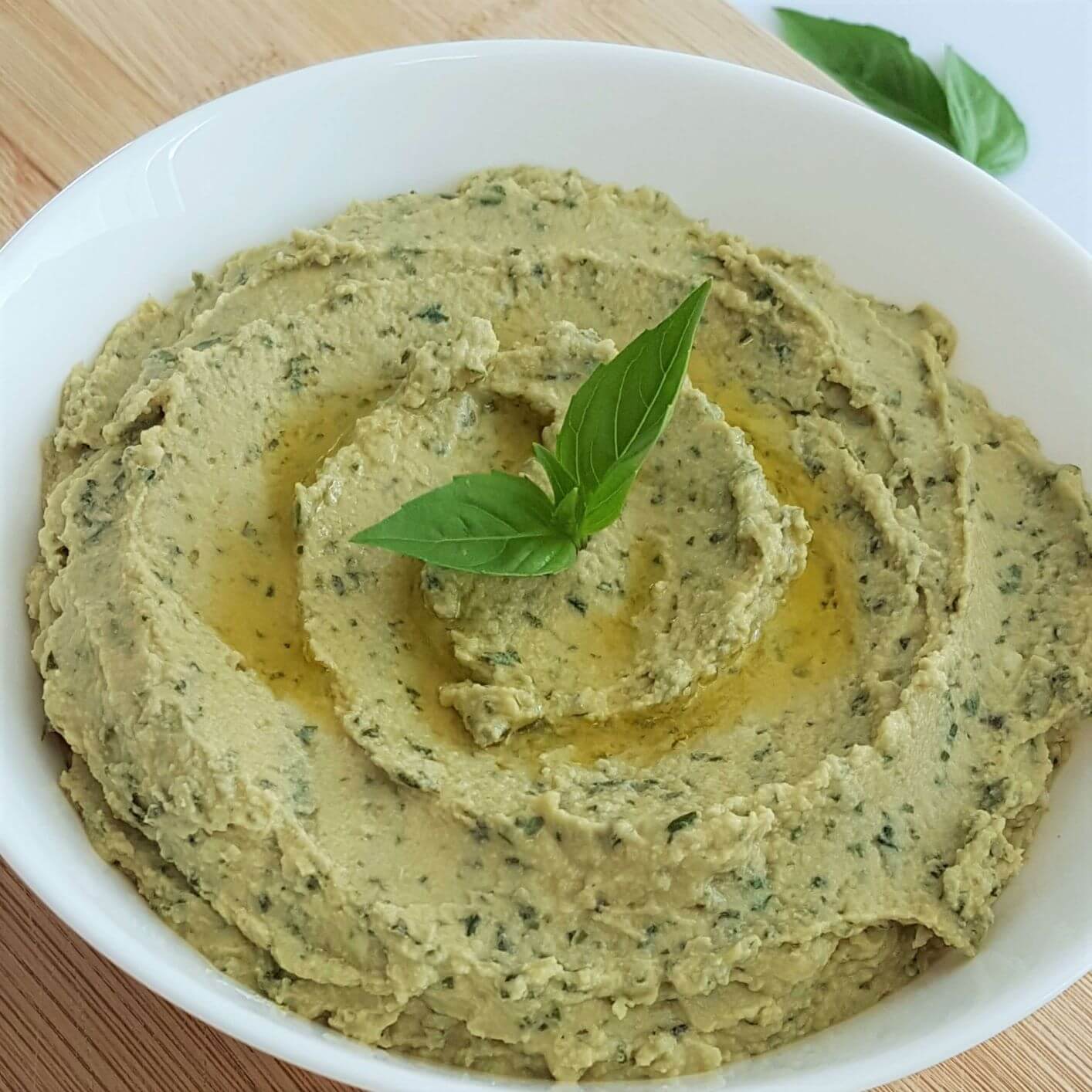 Basil Hummus Recipe